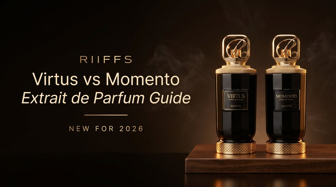 RIIFFS Virtus vs Momento: New Extrait de Parfum Guide (2026)