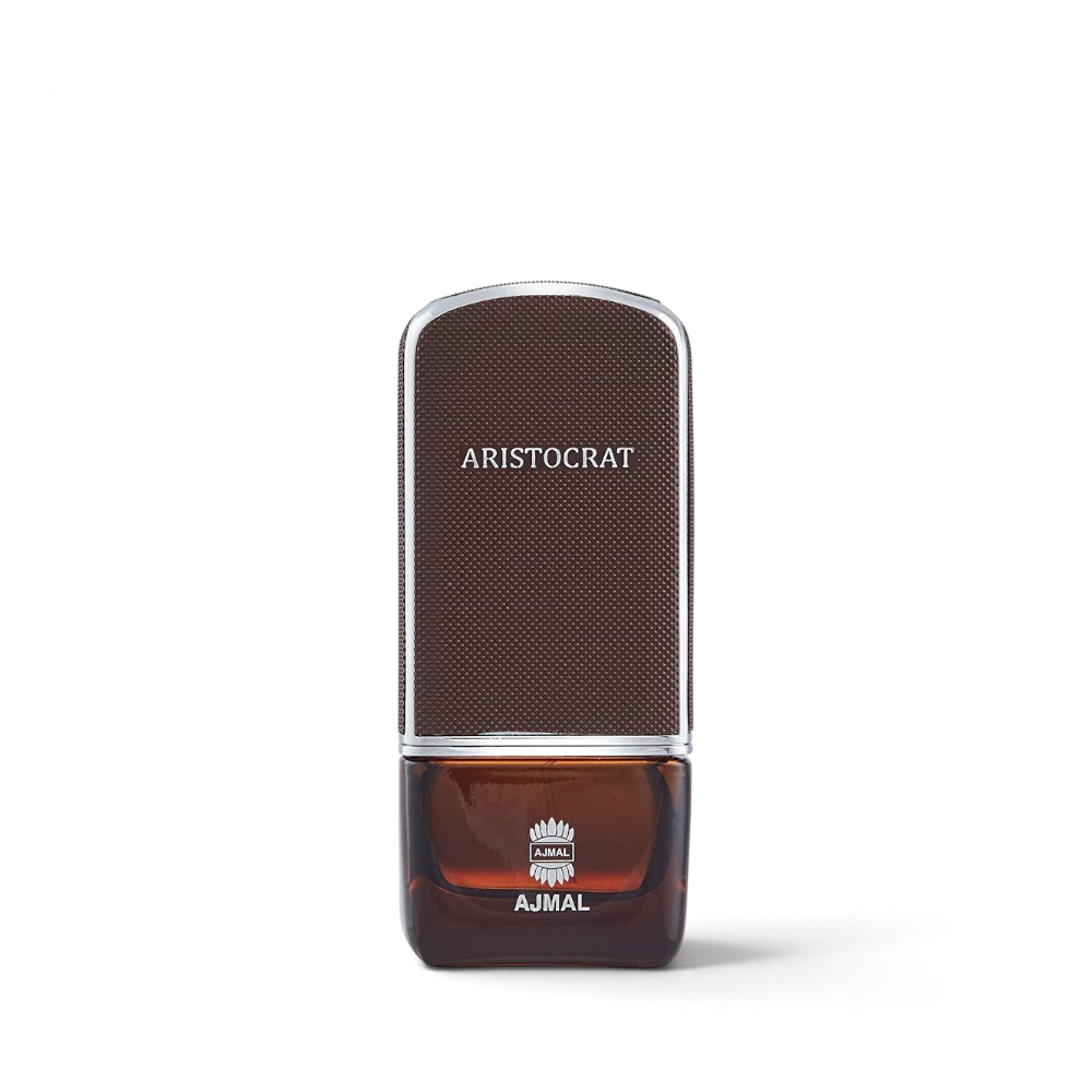Ajmal Aristocrat for Her 2.5 oz eau de parfum bottle with a textured cap