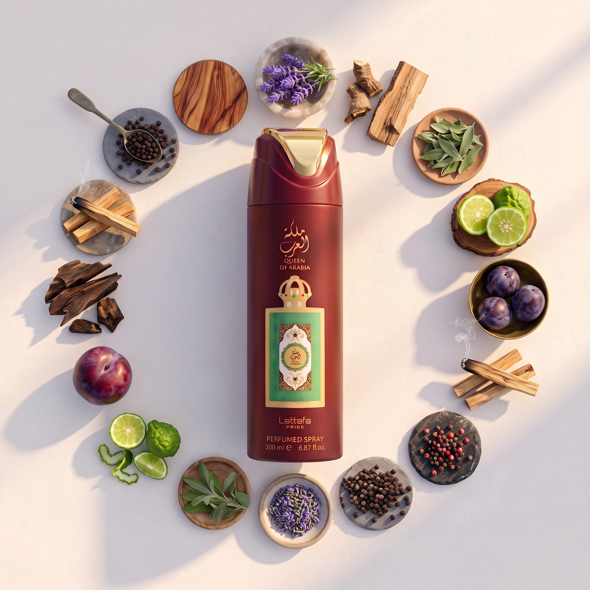 Lattafa Queen of Arabia Deodorant Spray 200ml