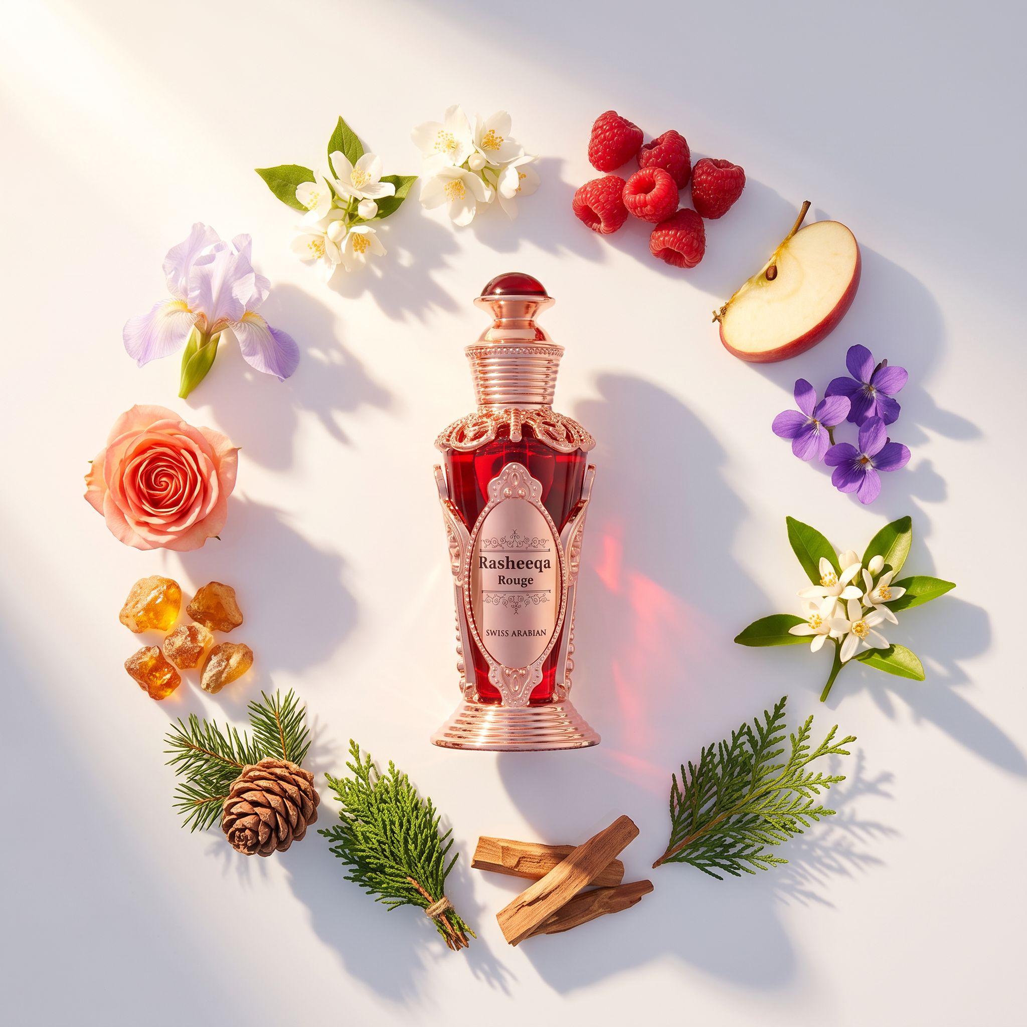 Swiss Arabian Rasheeqa Rouge Concentrated Perfume Oil 20ml