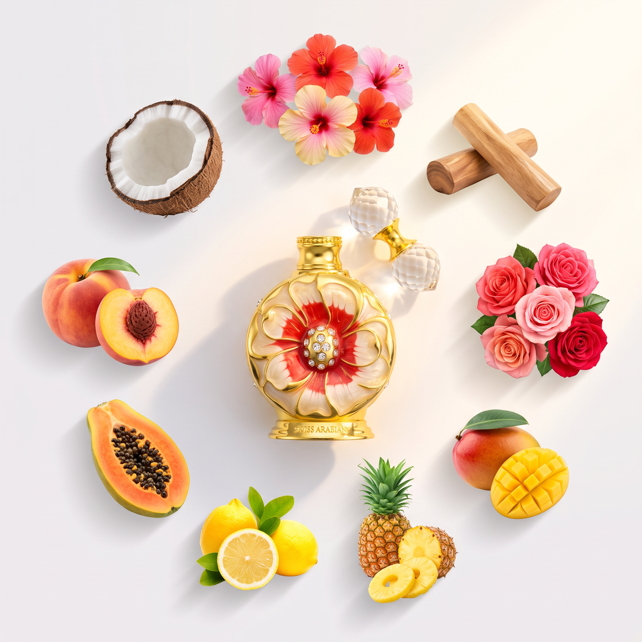 Swiss Arabian Layali Rouge Concentrated Perfume Oil 15ml