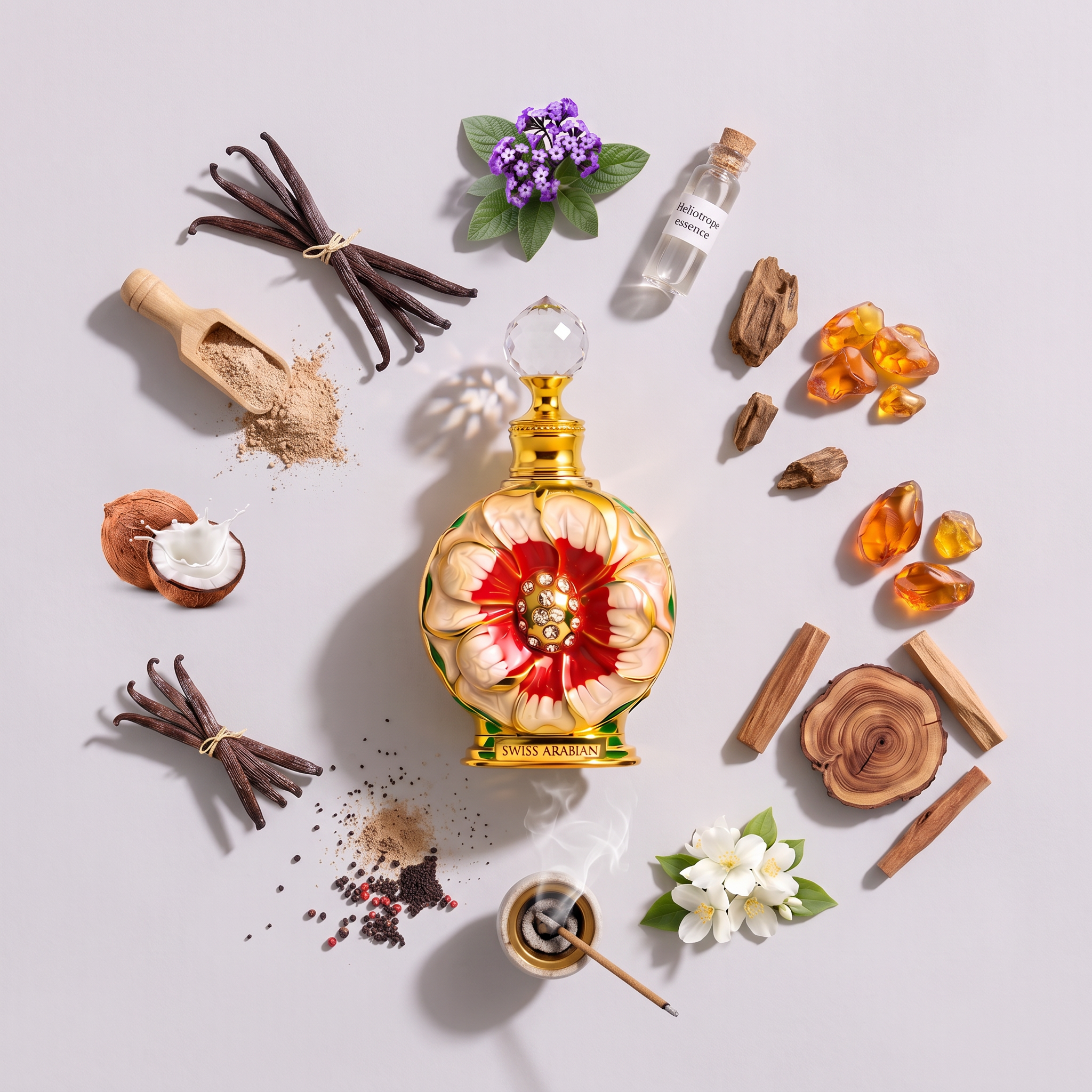 Swiss Arabian Layali Soleil Concentrated Perfume Oil 15ml