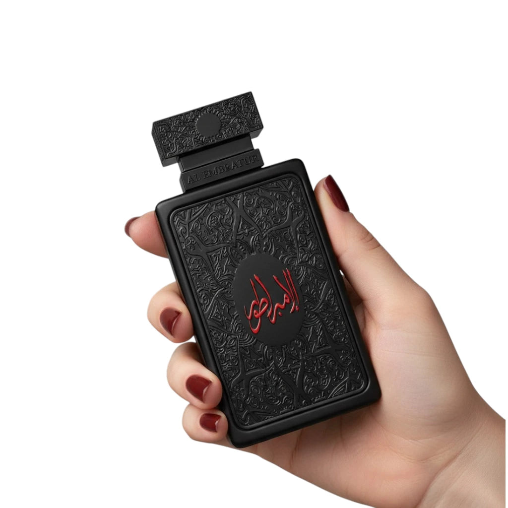 Afnan Zimaya Al Embratur Absolu EDP in hand