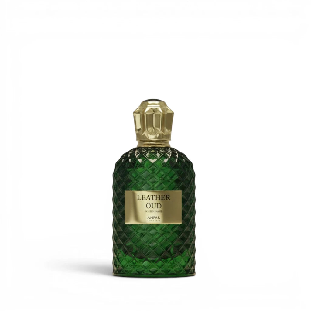 Anfar Leather Oud EDP bottle 