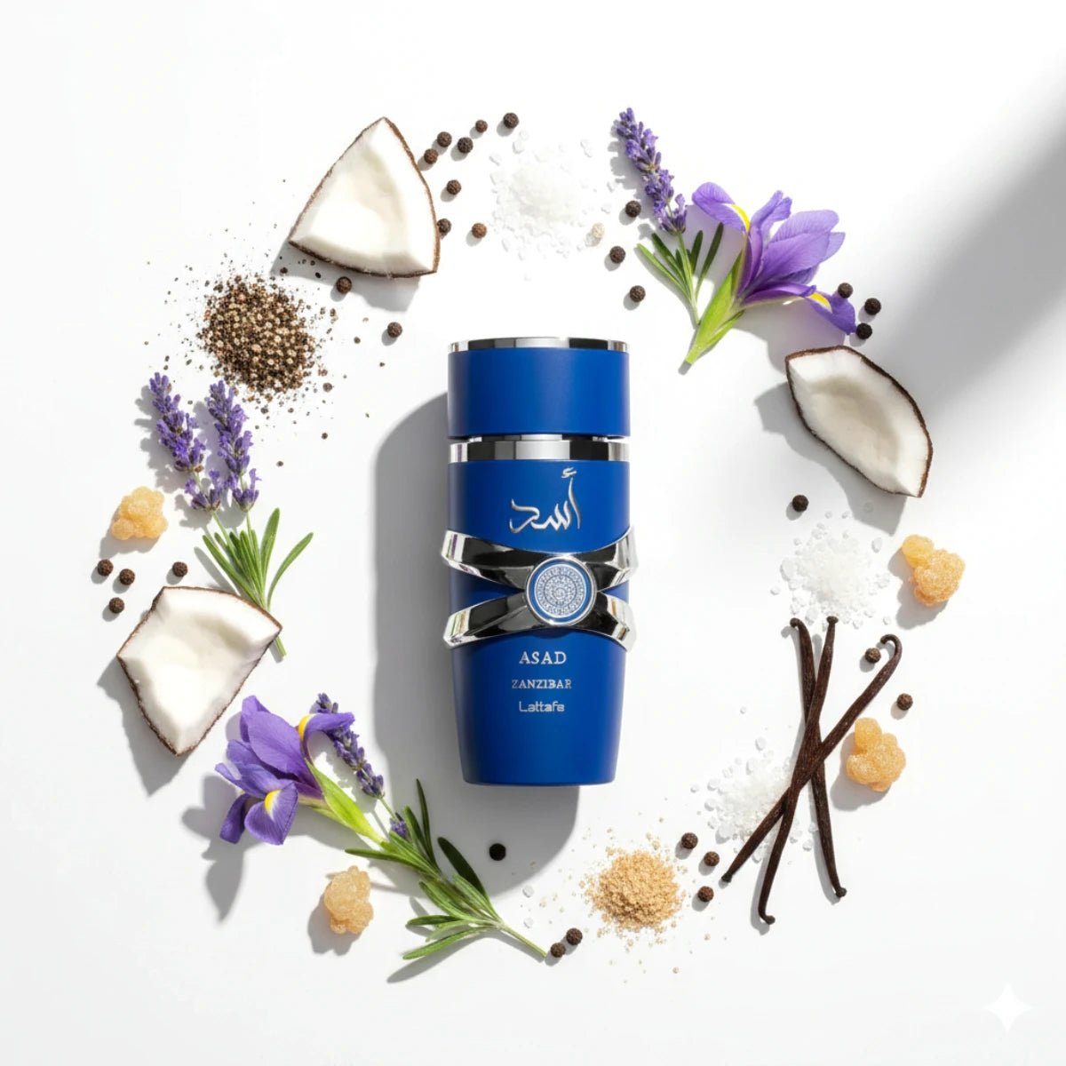 Asad Zanzibar by Lattafa, 3.4 oz EDP Spray for Men