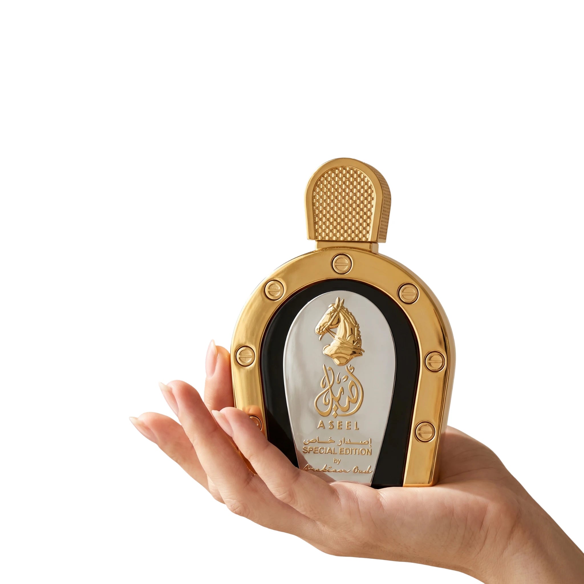 Aseel Special Edition EDP in Hand