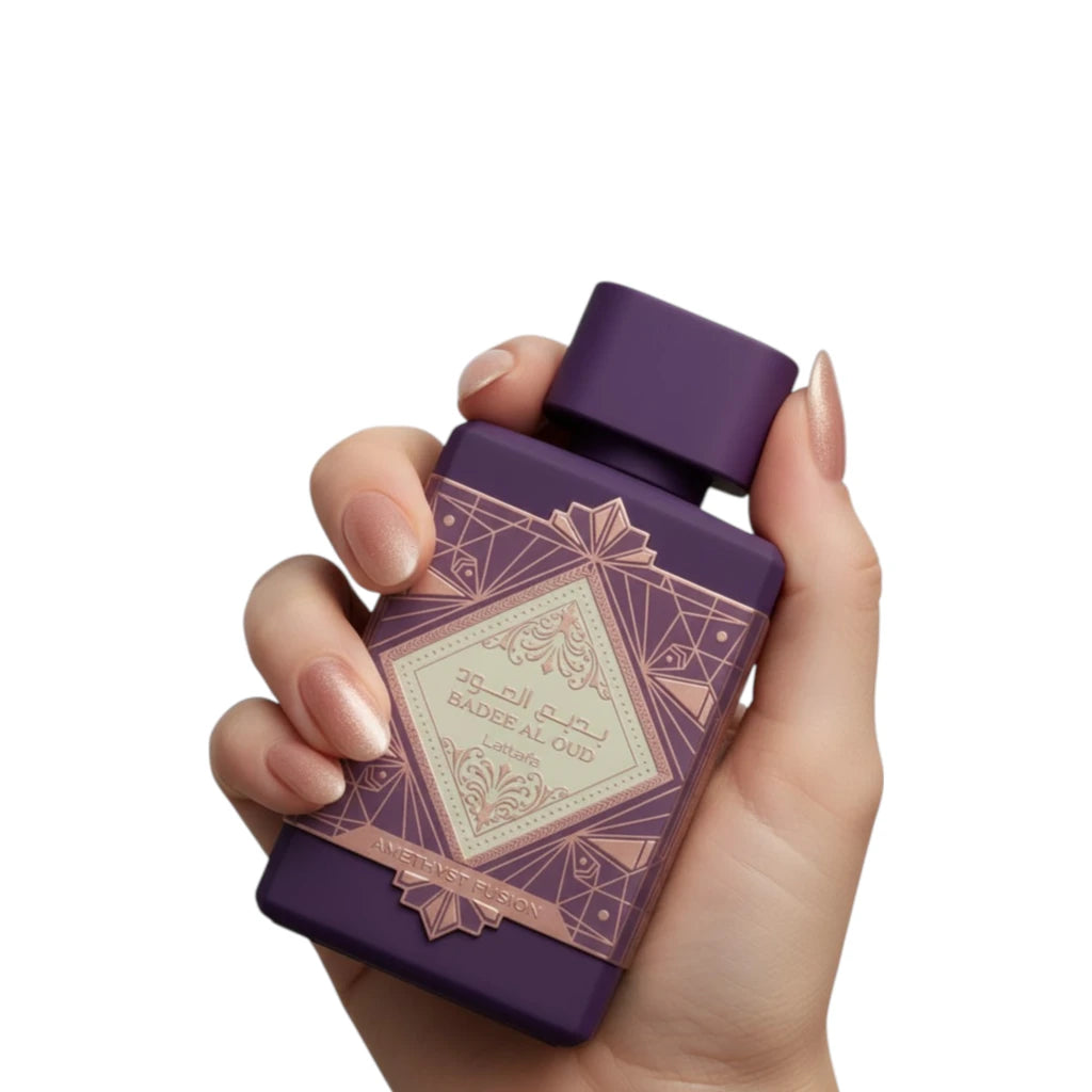 Badee al oud Amethyst Fusion In Hand 