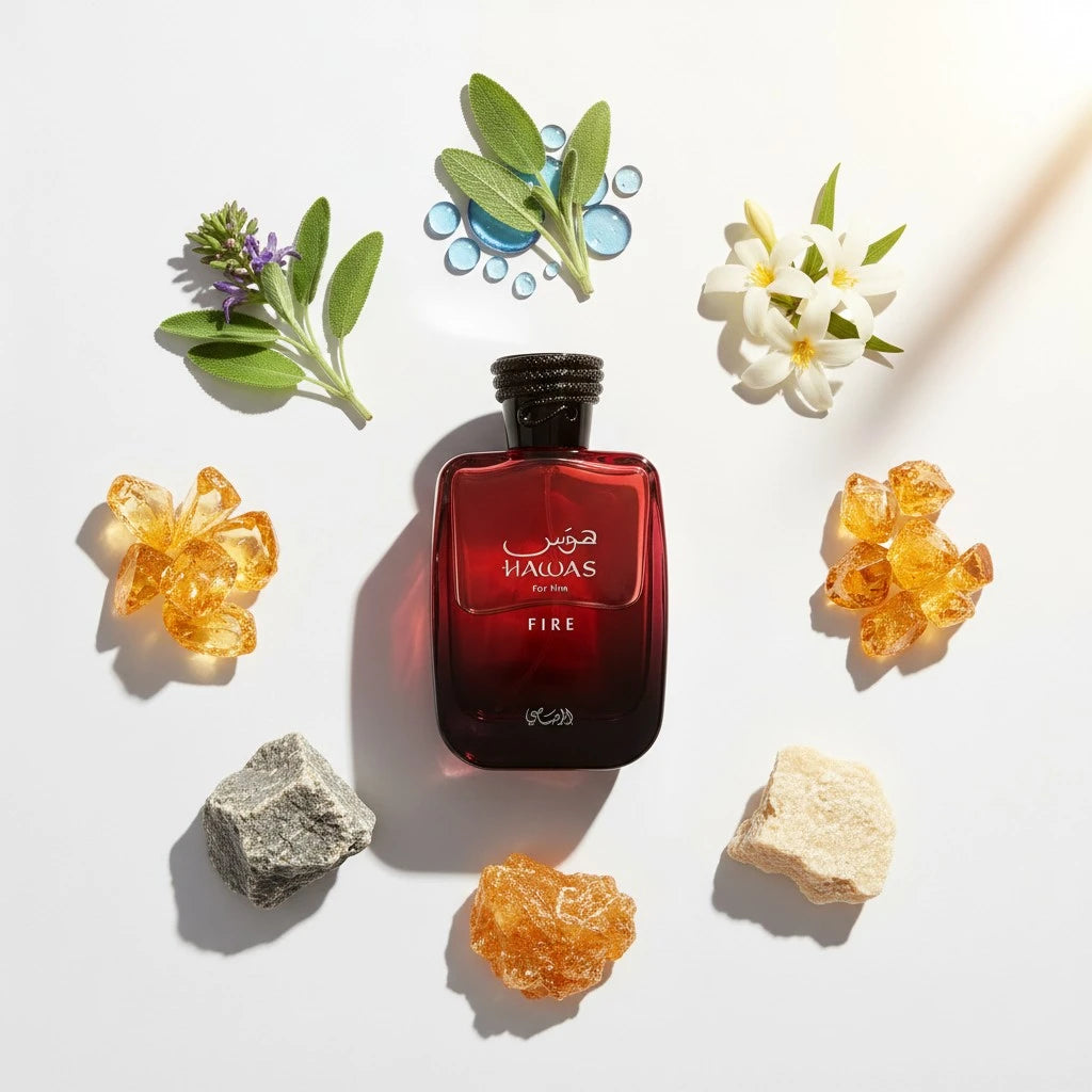 Hawas Fire Rasasi Notes