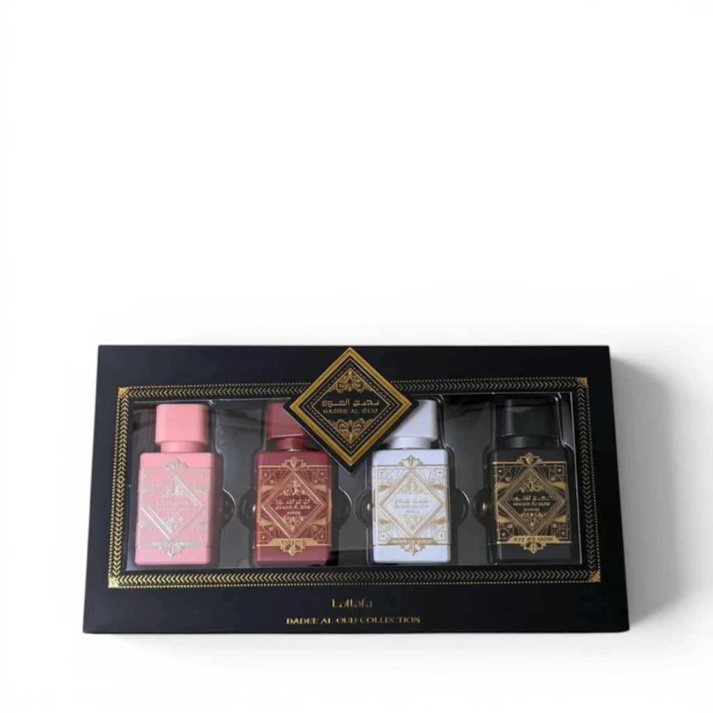 Lattafa Badee Al Oud Gift Set - 4 x 25ml EDP