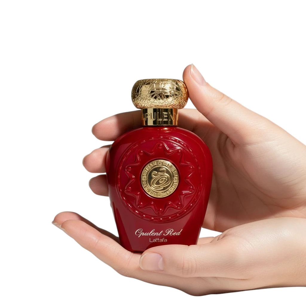 Lattafa Opulent Red In Hand