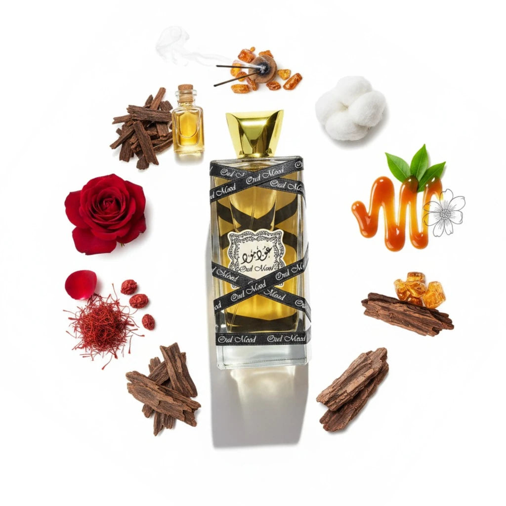 Lattafa Oud Mood EDP Notes