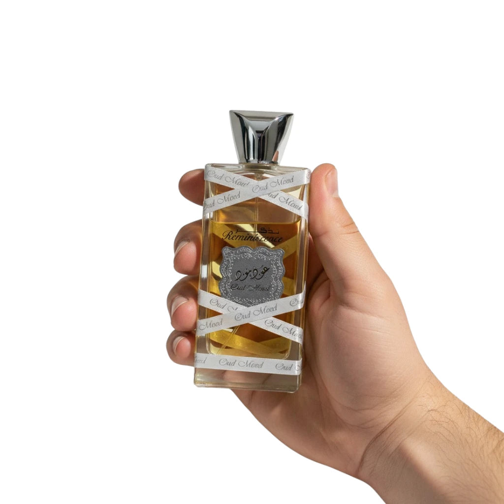 Lattafa Oud Mood Reminiscence in Hand