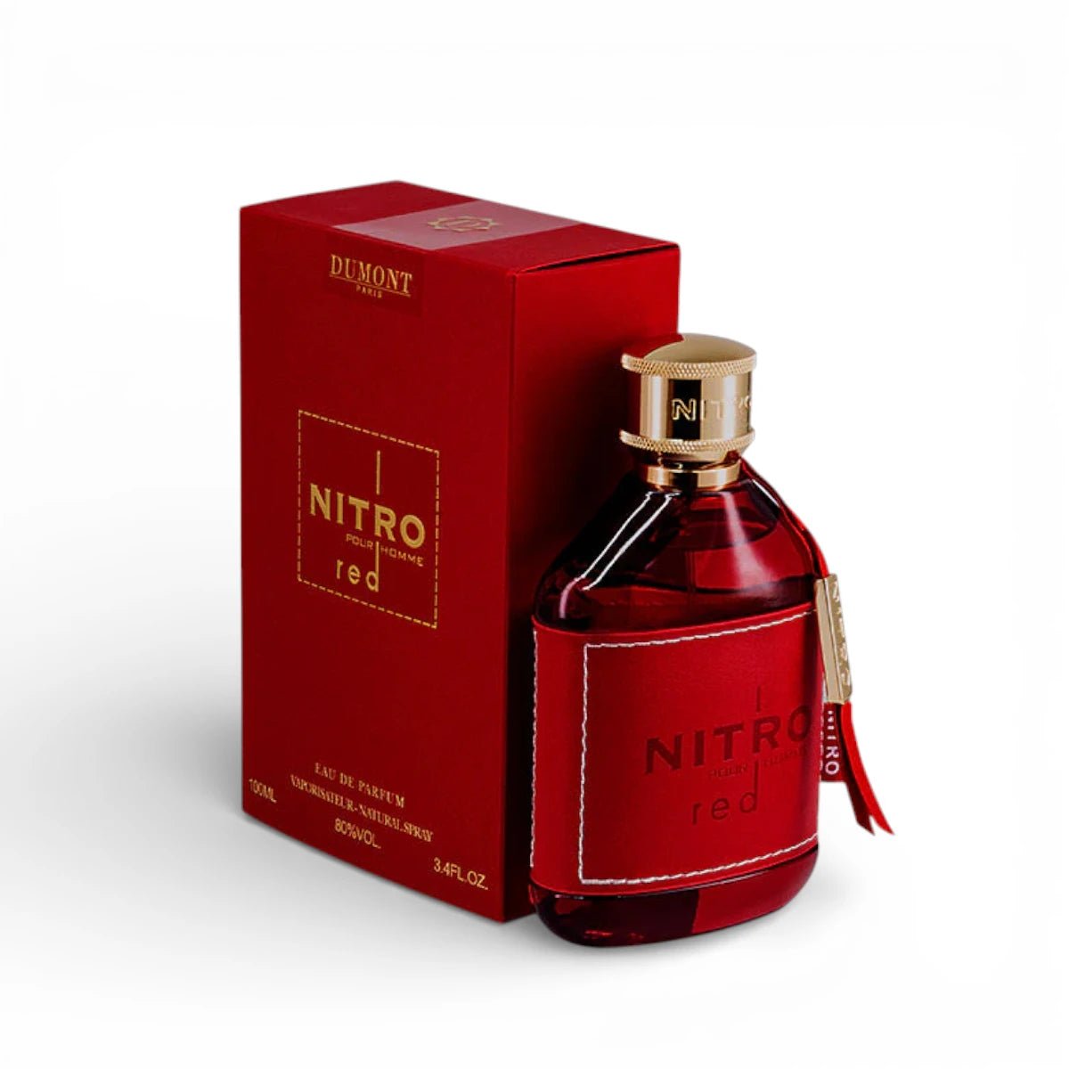 Nitro Red by Dumont, 3.4 oz EDP Spray for Men