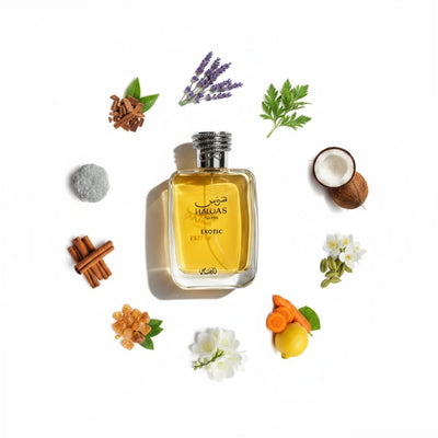 Rasasi Hawas Exotic For Him Notes