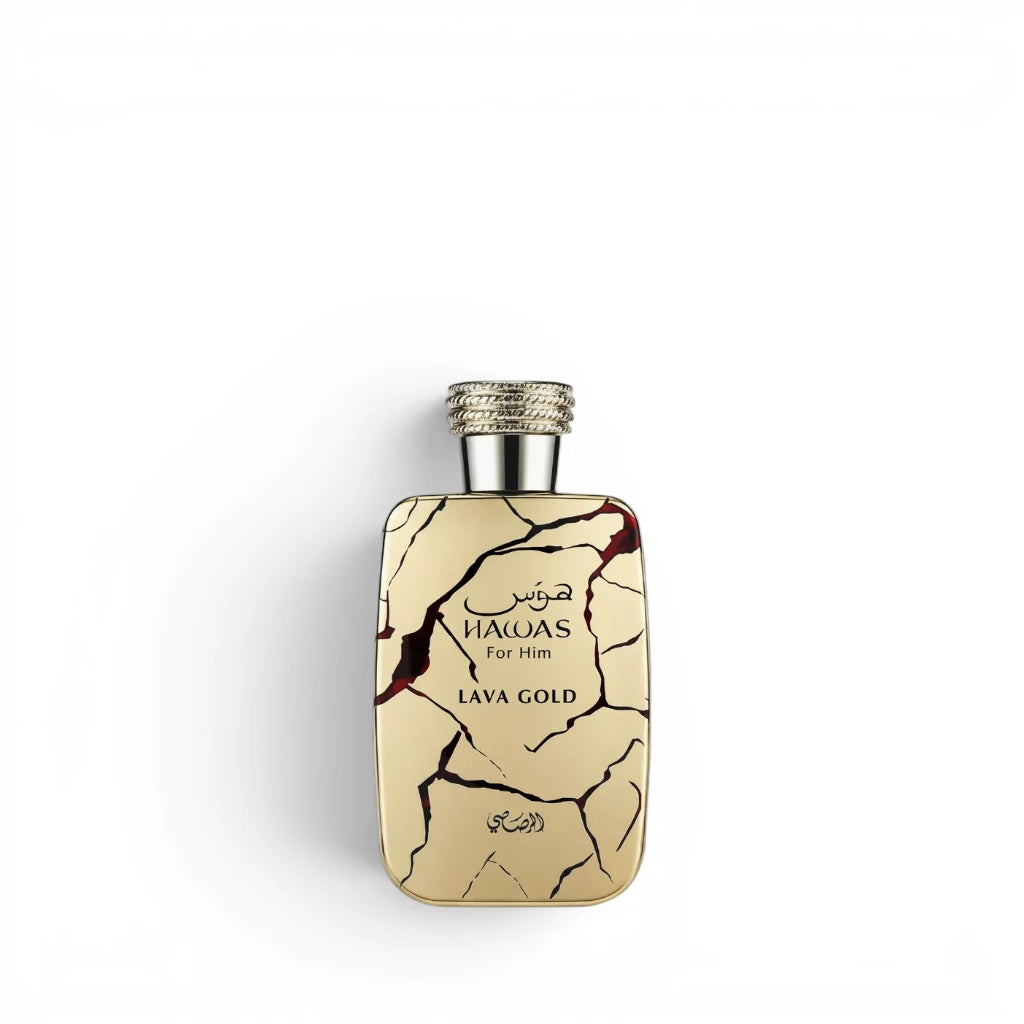 Rasasi Hawas Lava Gold For Him Bottle