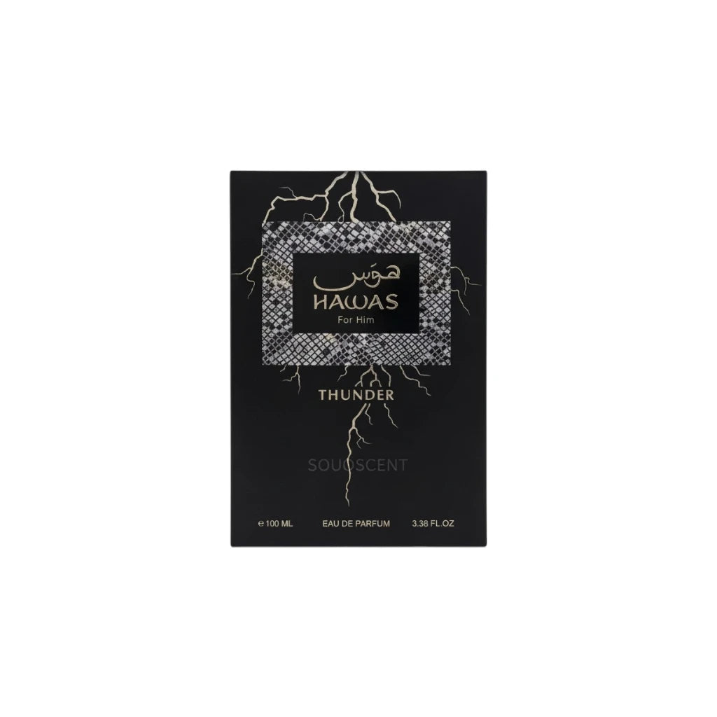 Rasasi Hawas Thunder For Him Box