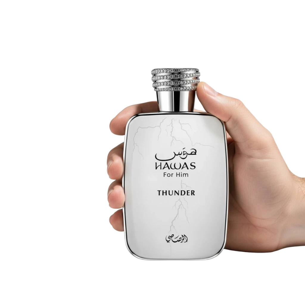 Rasasi Hawas Thunder For Him in Hand 