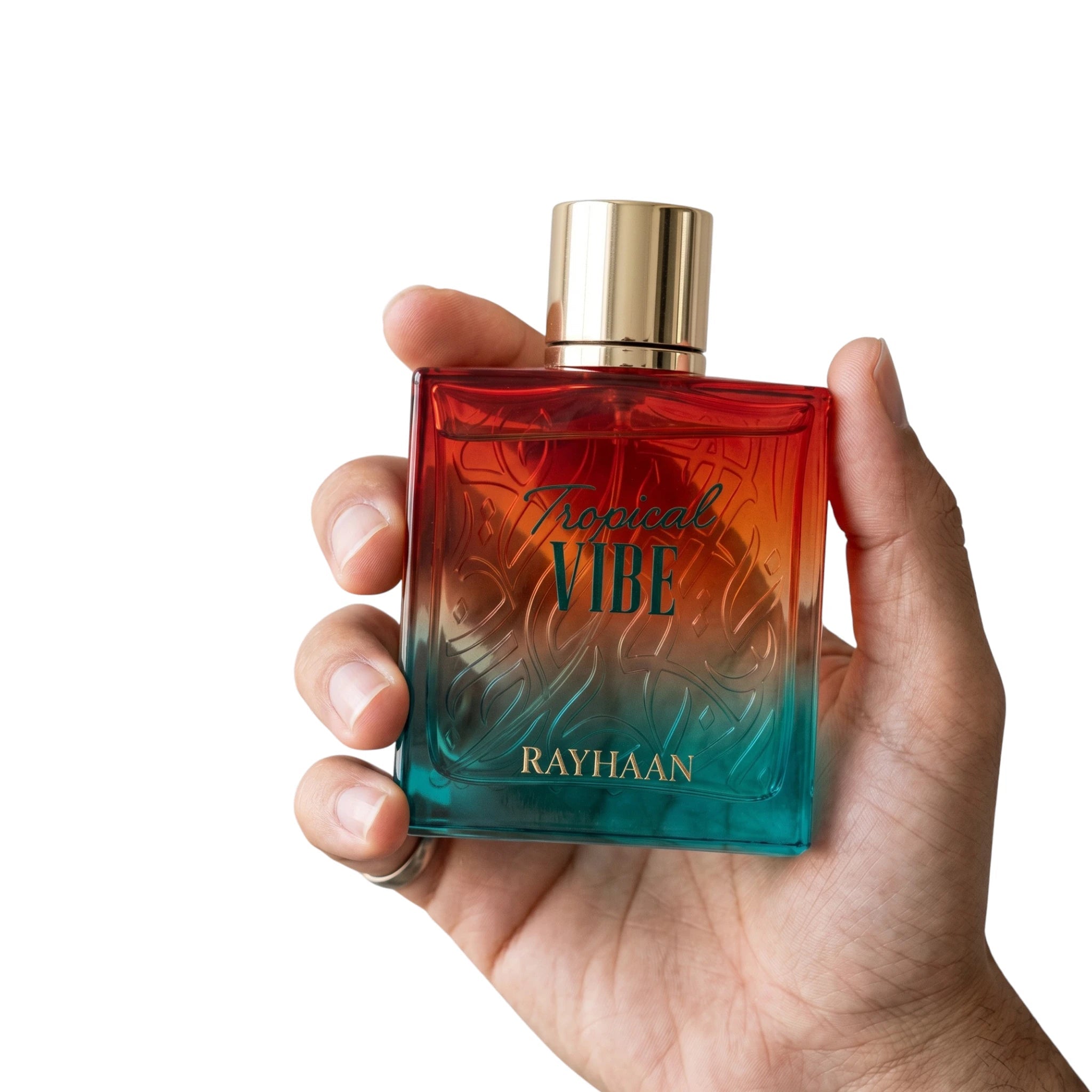 Rayhaan Tropical Vibe in hand