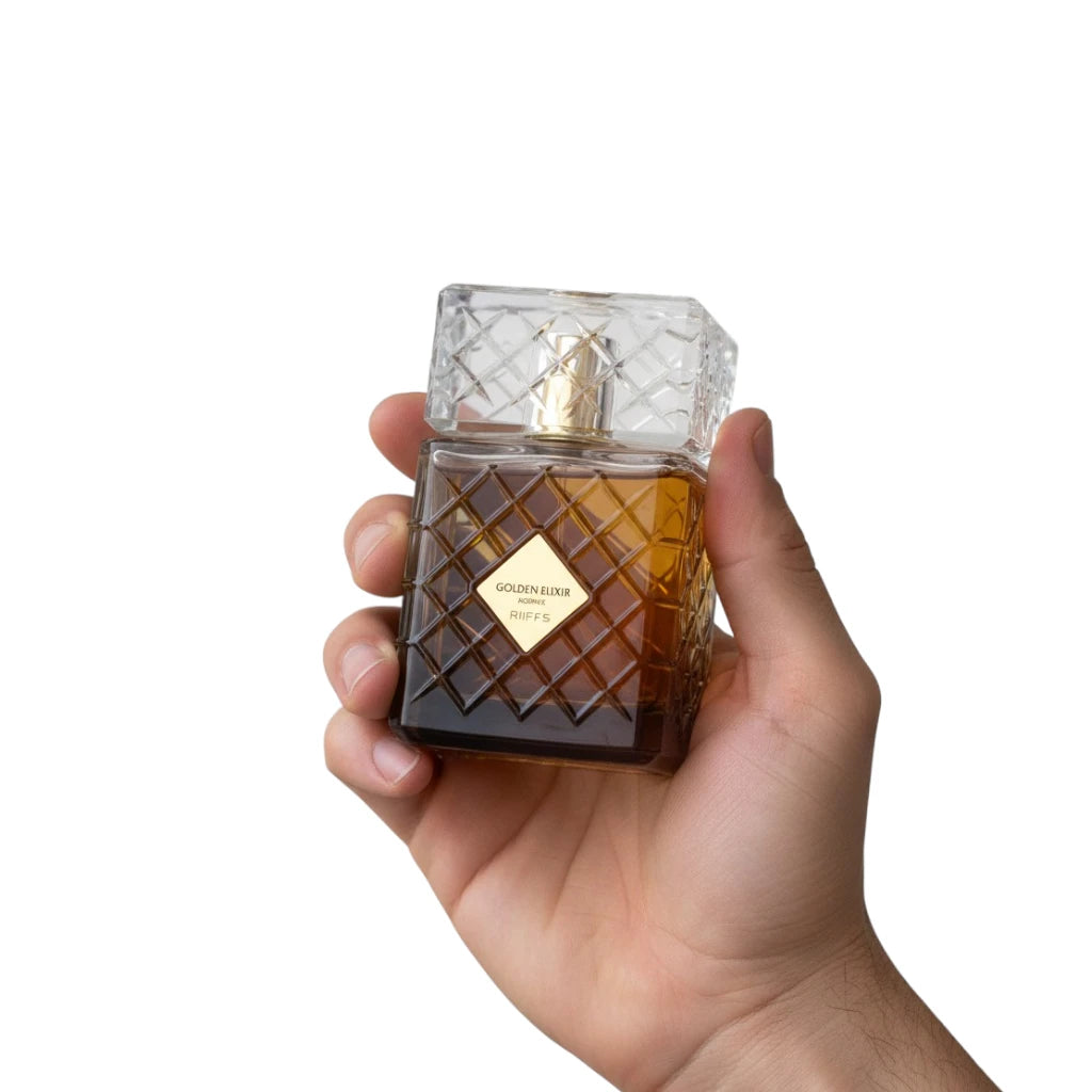 Riiffs Golden Elixir Reserve EDP In Hand