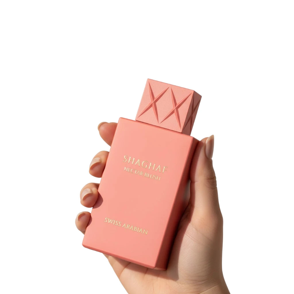 Shaghaf Nectar Blush In Hand