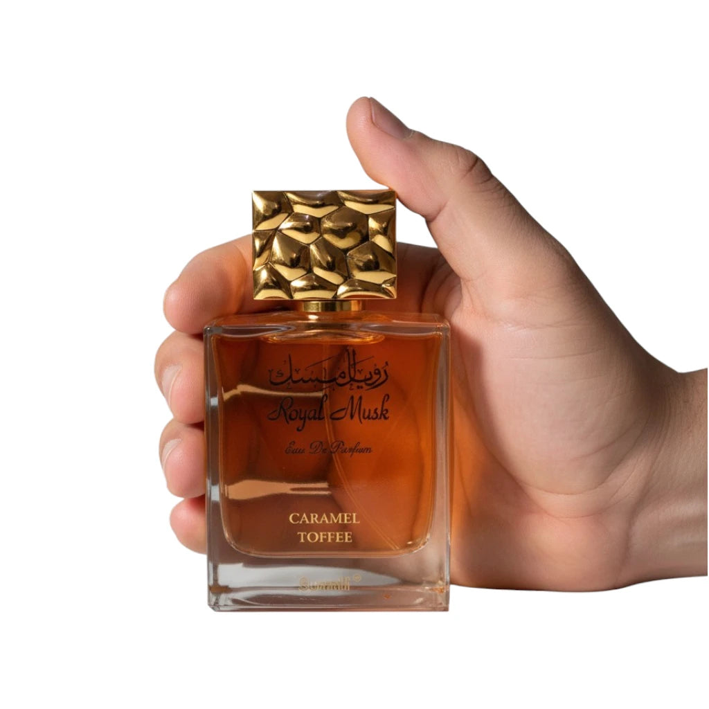 Surrati Royal Musk Caramel Toffee in Hand