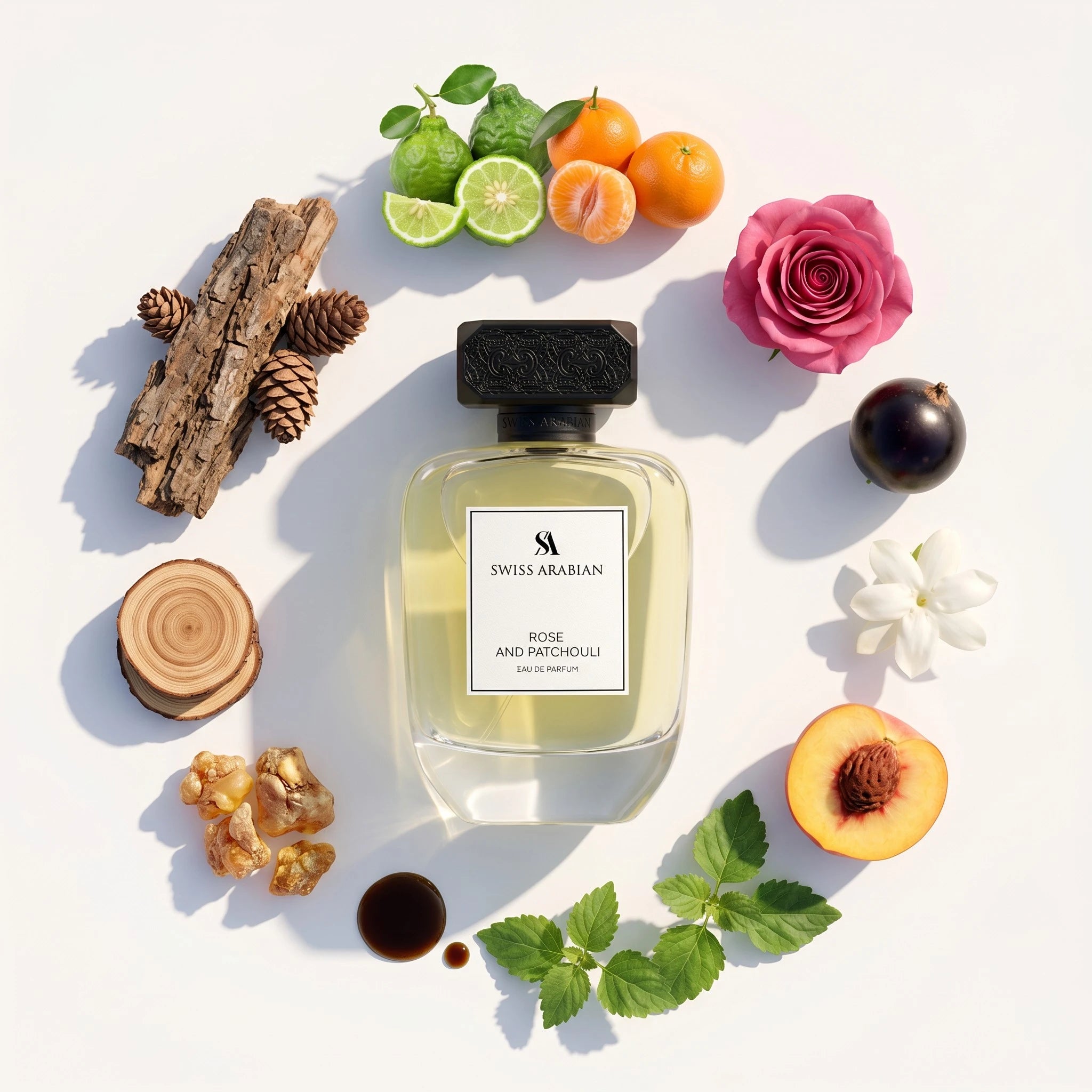 Swiss Arabian ROSE AND PATCHOULI  Notes
