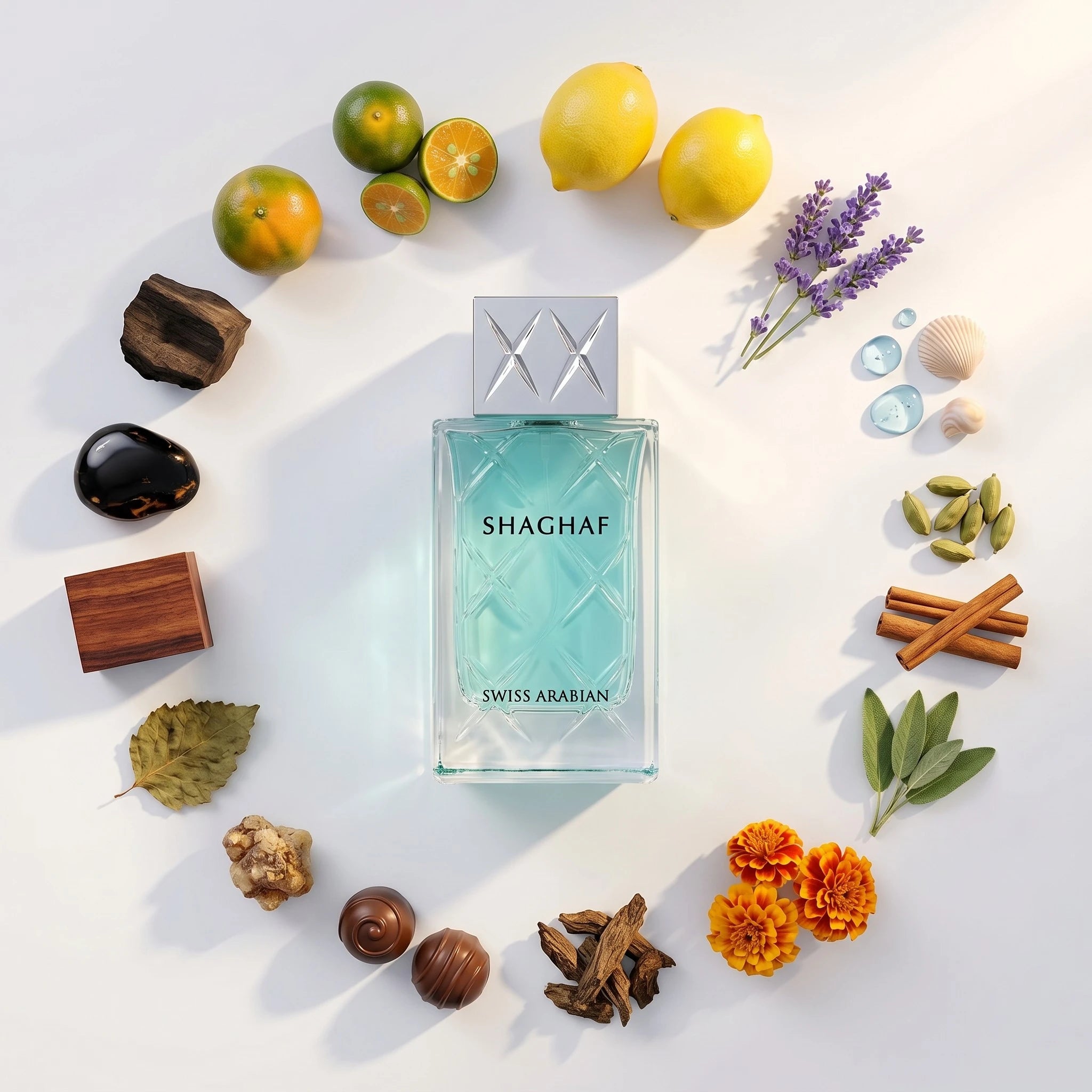 Swiss Arabian Shaghaf for men  Notes
 