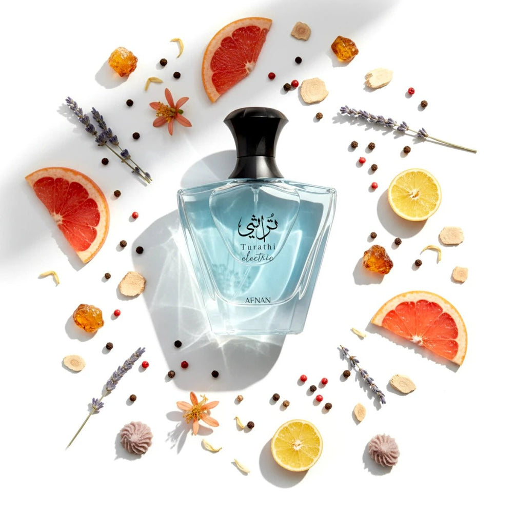 Afnan Turathi Electric EDP | Fresh Unisex Aqua – Palette 21