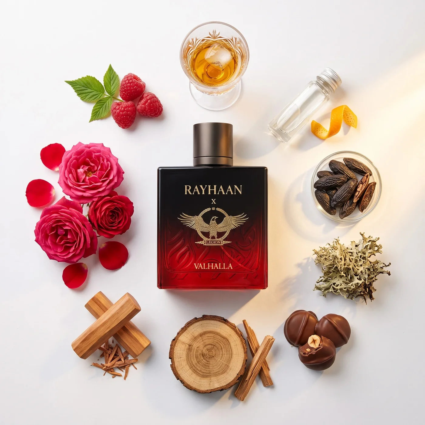 Valhalla by Rayhaan Cologne for Men 3.4 oz - Cognac Oak