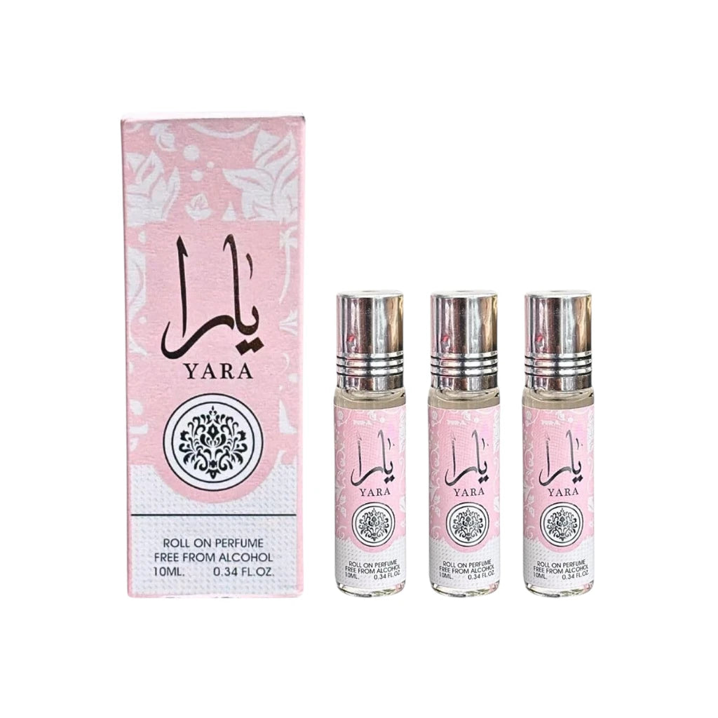 Ard Al Zaafaran Yara Roll On 3-Pack 1.02oz 30ml