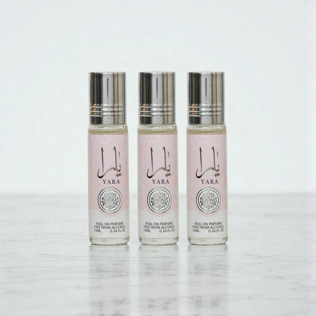 Ard Al Zaafaran Yara Roll On 3-Pack 1.02oz 30ml