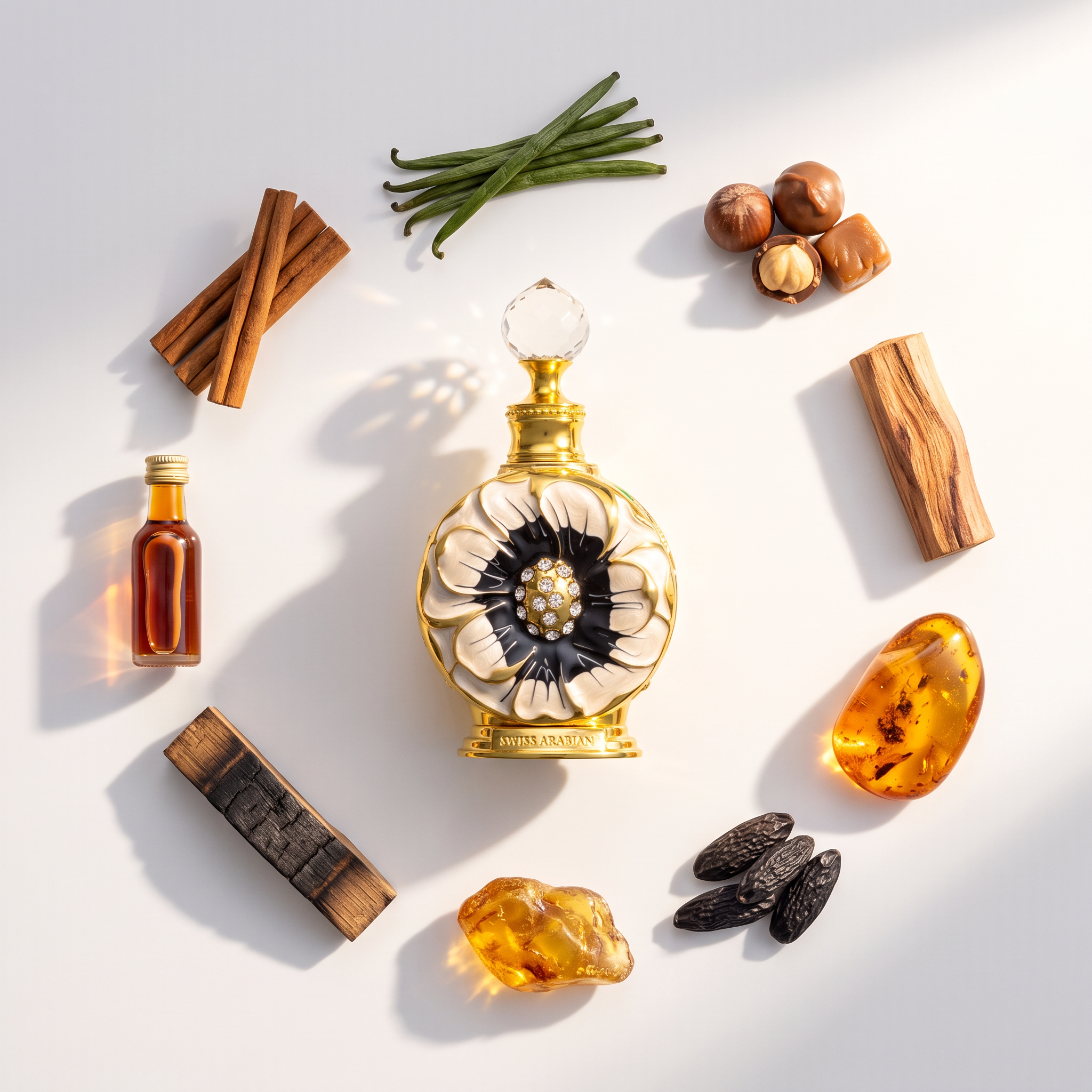 Swiss Arabian Layali Noir Concentrated Perfume Oil 15ml