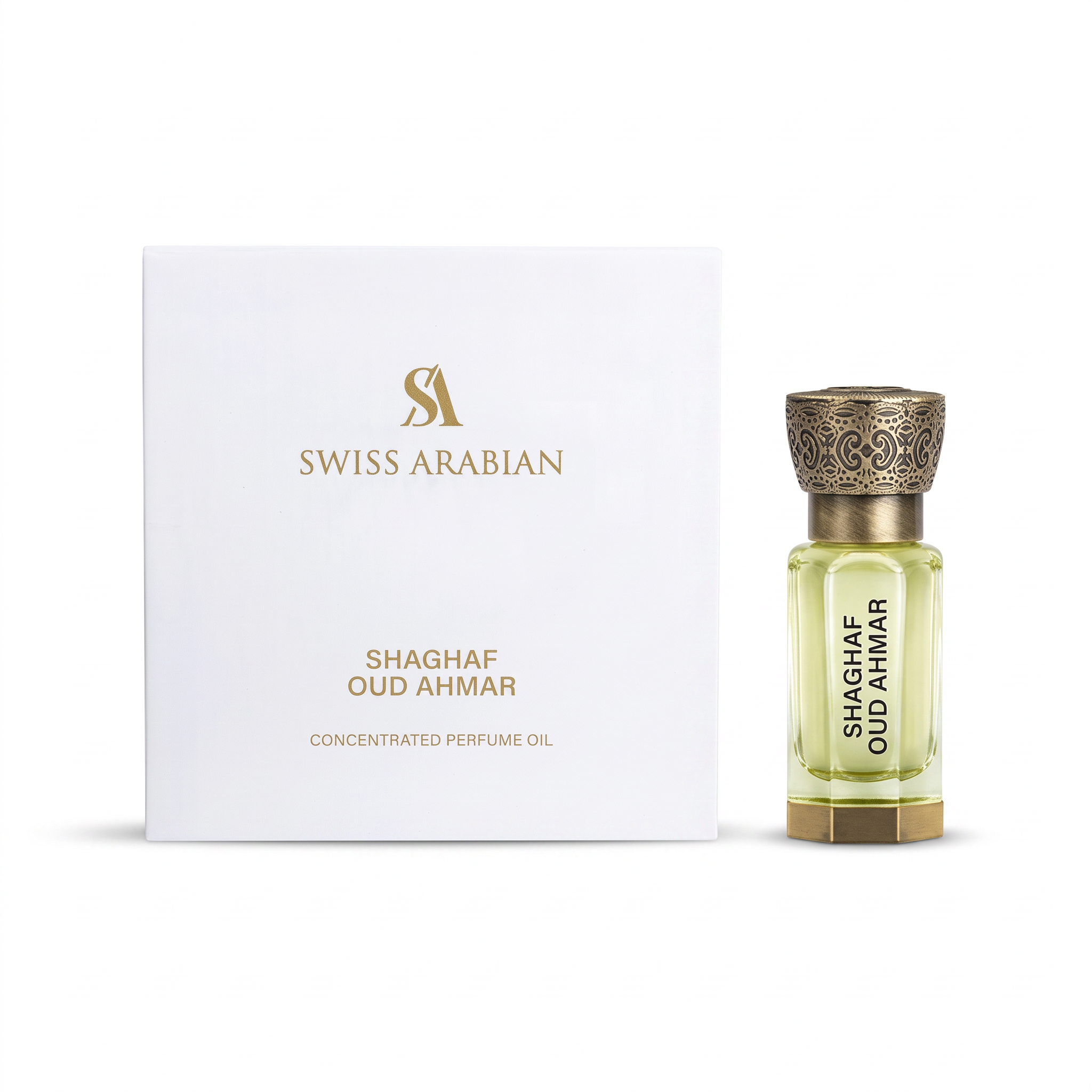 Swiss Arabian Shaghaf Oud Ahmar Concentrated Perfume Oil 12ml