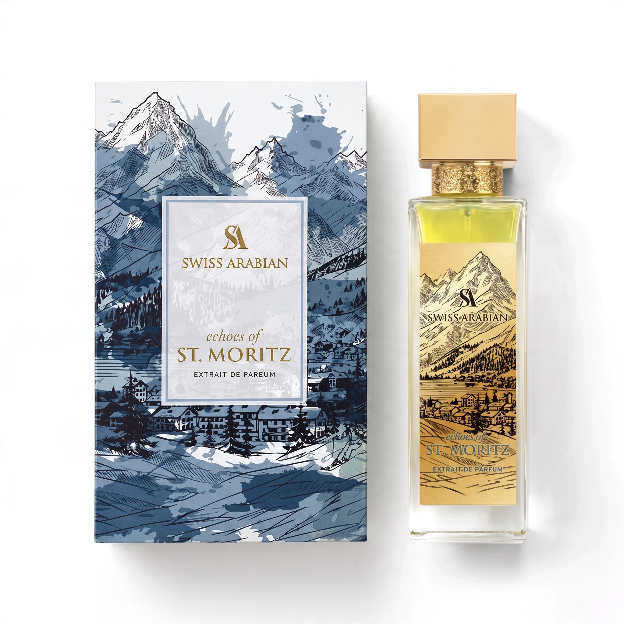 Echoes of St. Moritz Swiss Arabian for women and men