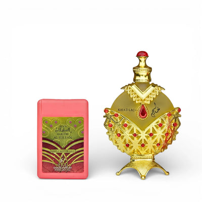 Hareem Al Sultan Gold 1.18 oz oil with 0.7 oz free spray