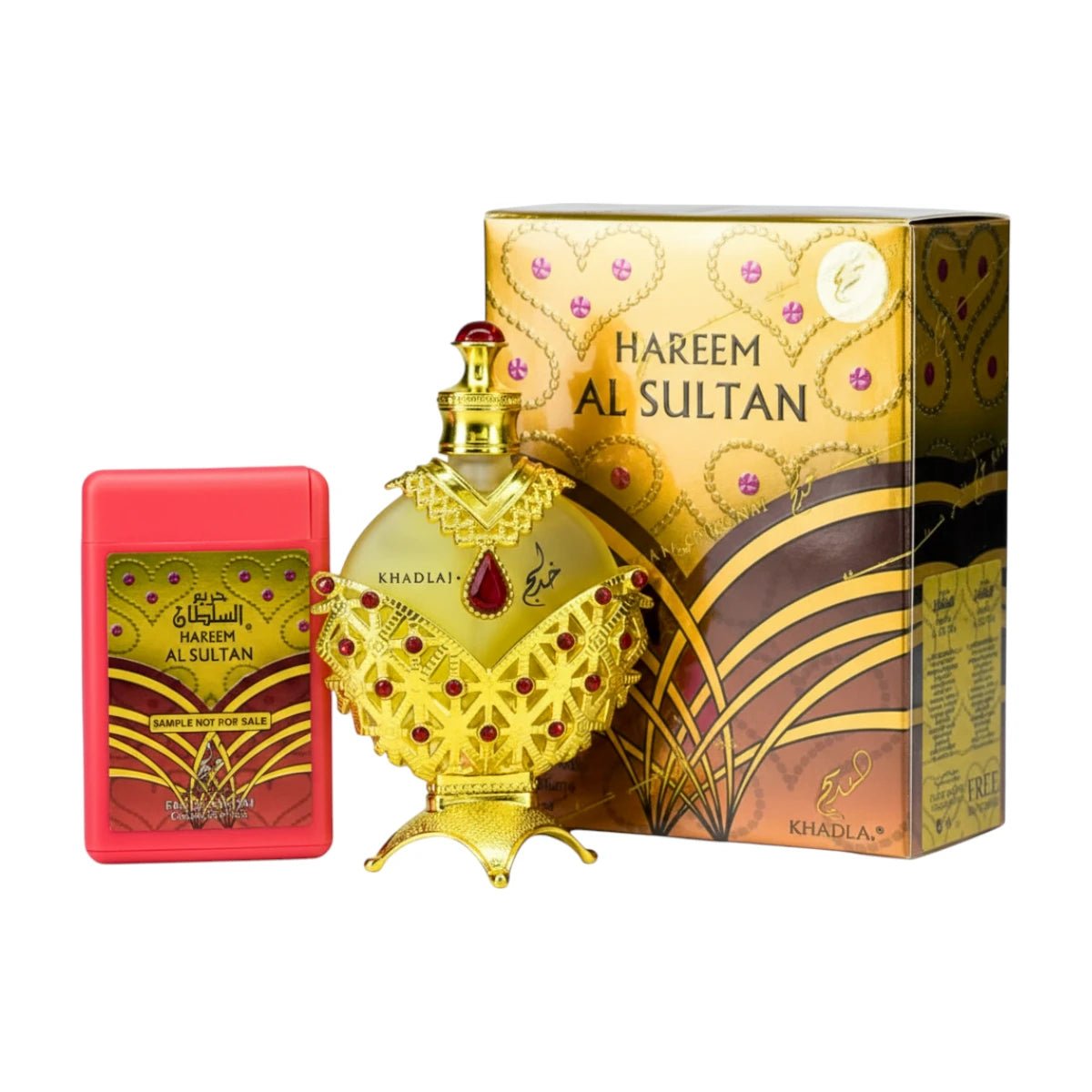 Hareem Al Sultan Gold 1.18 oz oil with 0.7 oz free spray