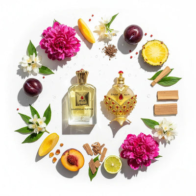 Hareem Al Sultan Gold Spray and perfume oil Notes