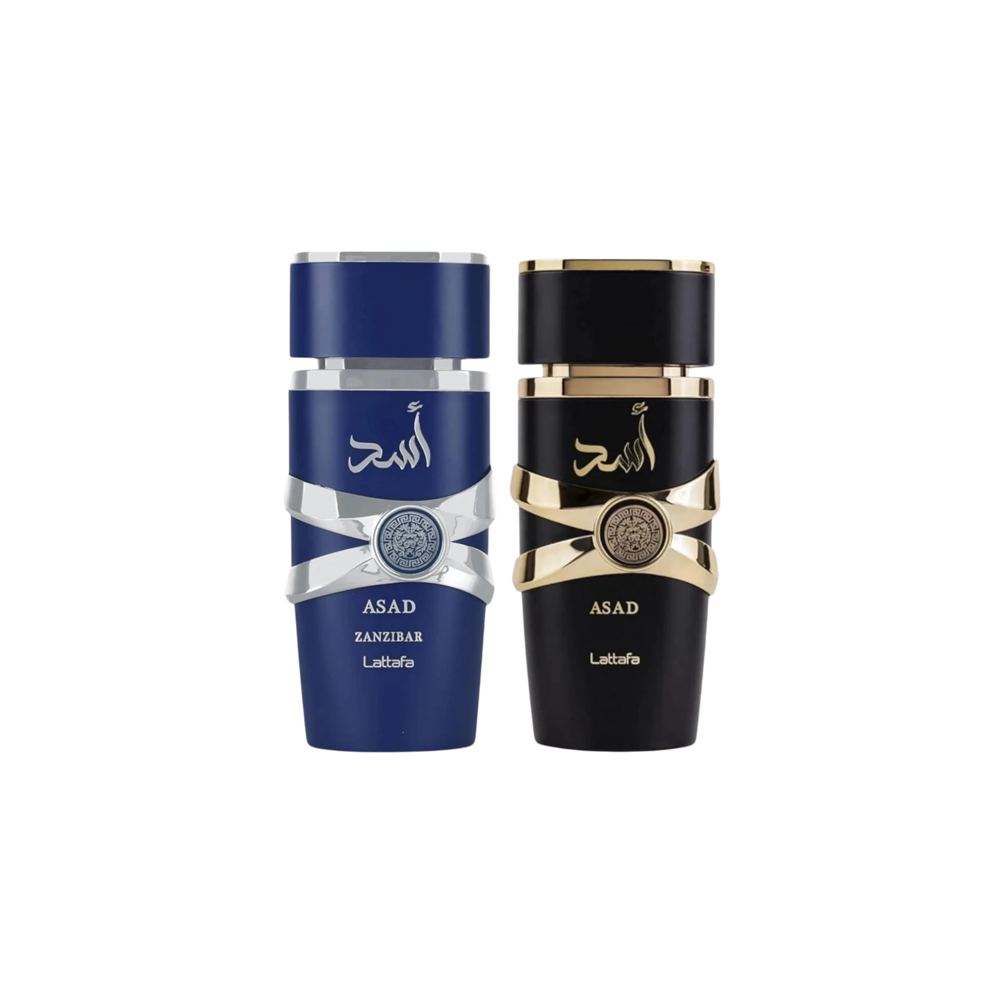 Lattafa Perfumes Asad Zanzibar 3.4oz 100ml & Asad 3.4oz 100ml