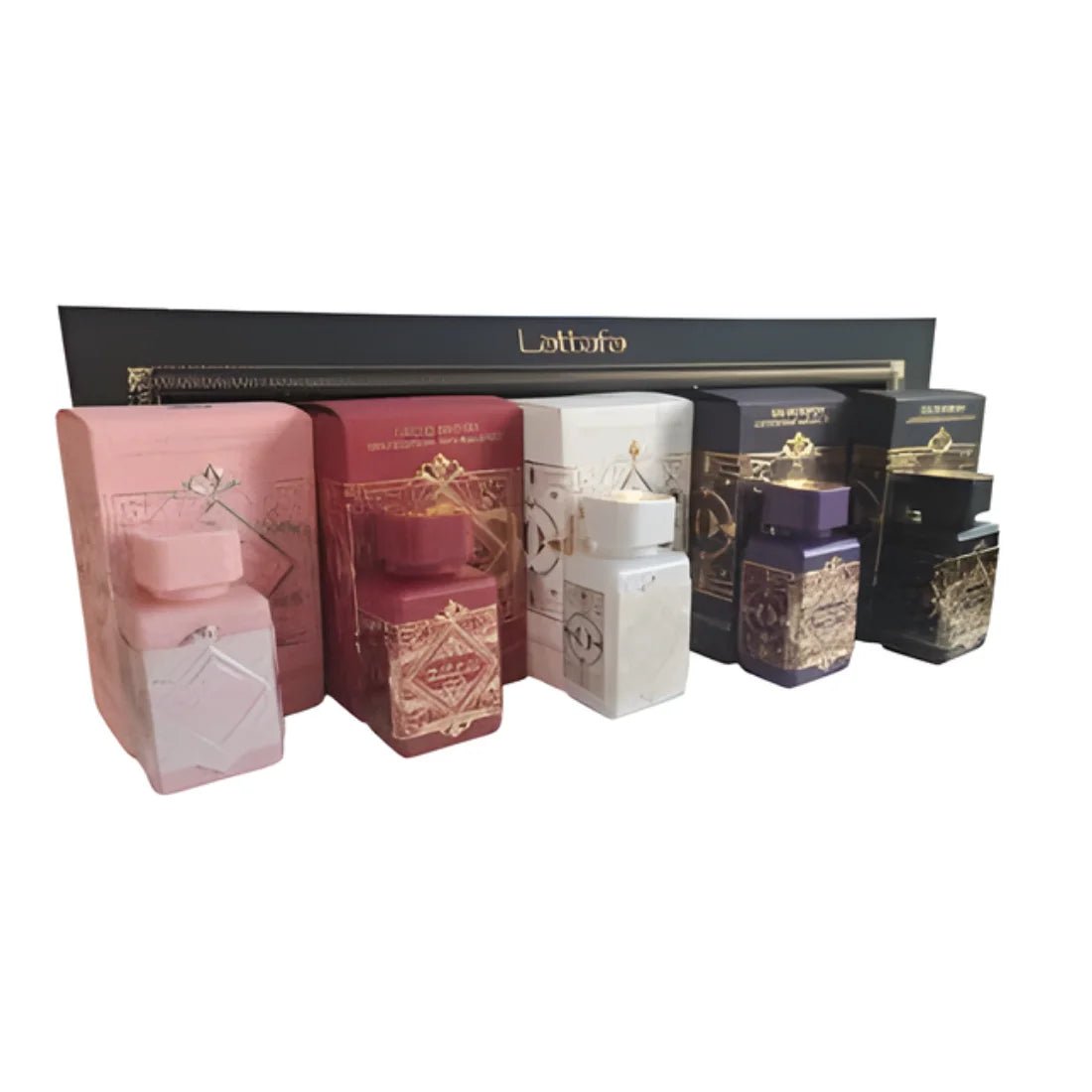 Lattafa Badee Al Oud Mini Perfume Set – 5 x 5ml
