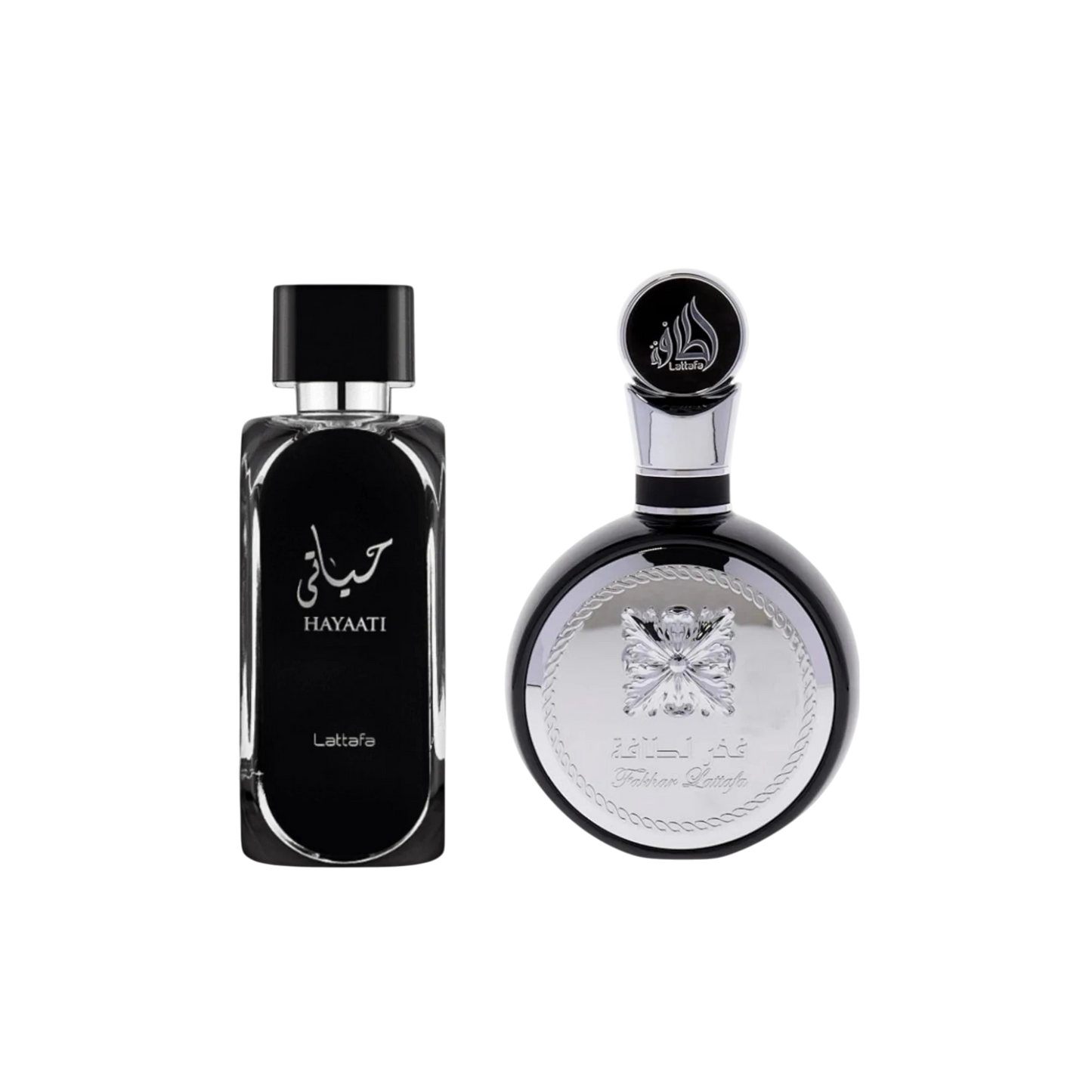 Lattafa Perfumes Fakhar for Men 3.4oz 100ml & Hayaati 3.4oz 100ml