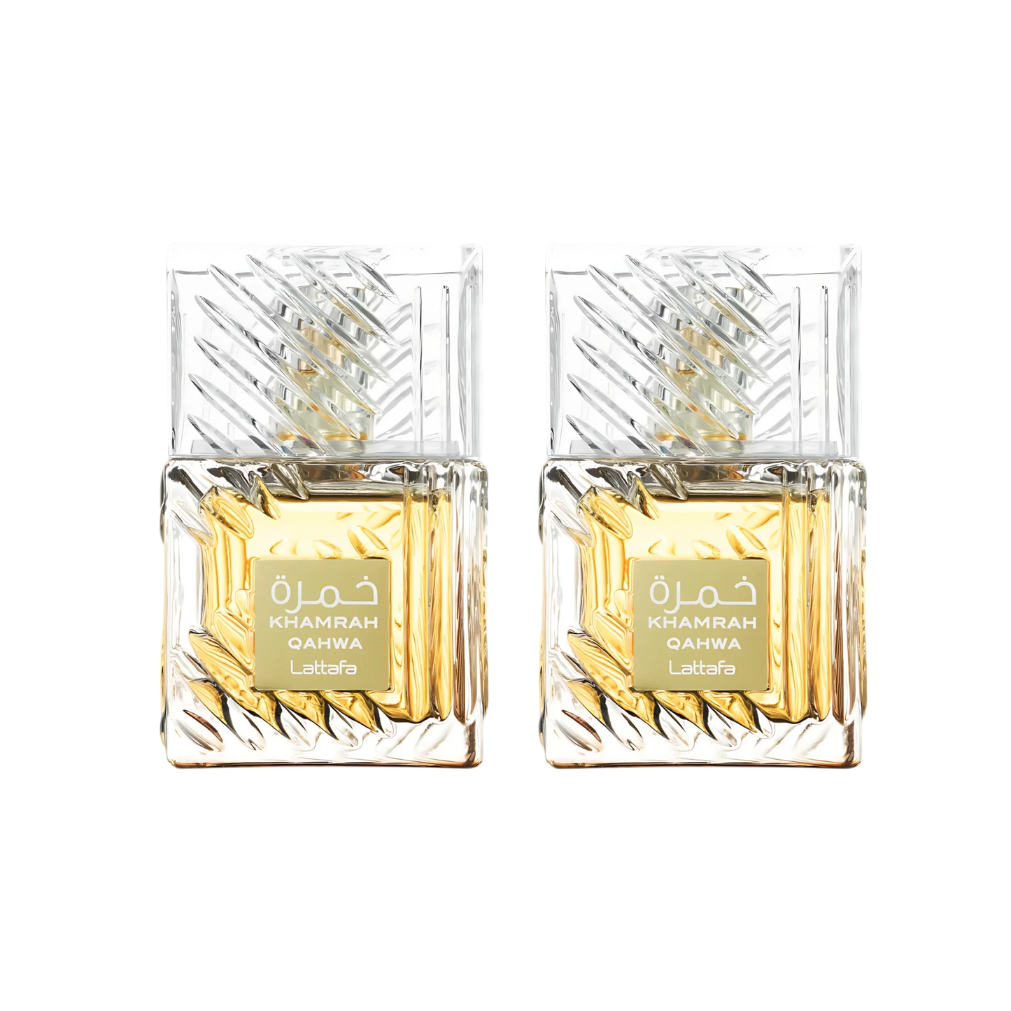 Lattafa Perfumes Khamrah Qahwa 3.4oz 100ml & Khamrah Qahwa 3.4oz 100ml