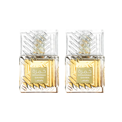 Lattafa Perfumes Khamrah Qahwa 3.4oz 100ml & Khamrah Qahwa 3.4oz 100ml
