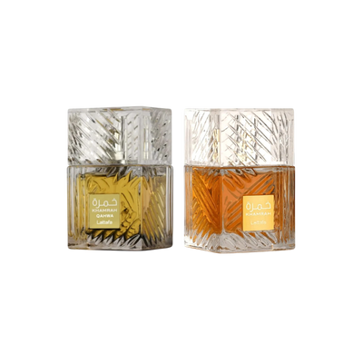 Lattafa Perfumes Khamrah Qahwa 3.4oz 100ml & Khamrah 3.4oz 100ml