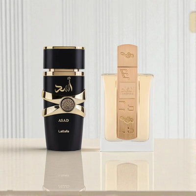 Lattafa Perfumes Angham 3.4oz 100ml & Asad 3.4oz 100ml