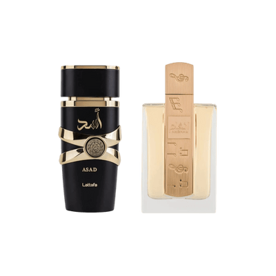 Lattafa Perfumes Angham 3.4oz 100ml & Asad 3.4oz 100ml
