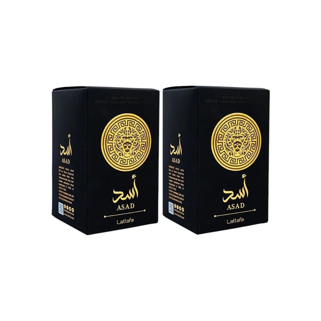 Lattafa Perfumes Asad 3.4oz 100ml & Asad 3.4oz 100ml