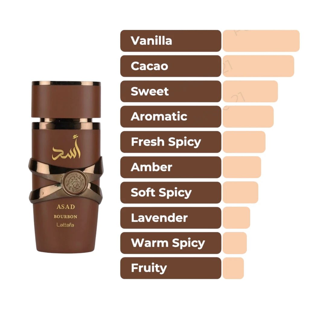 Lattafa Perfumes Asad Bourbon 3.4oz 100ml