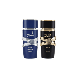 Lattafa Perfumes Asad Zanzibar 3.4oz 100ml & Asad 3.4oz 100ml
