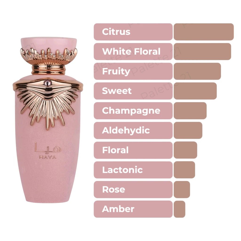 Lattafa Perfumes Emaan 3.4oz 100ml & Haya 3.4oz 100ml