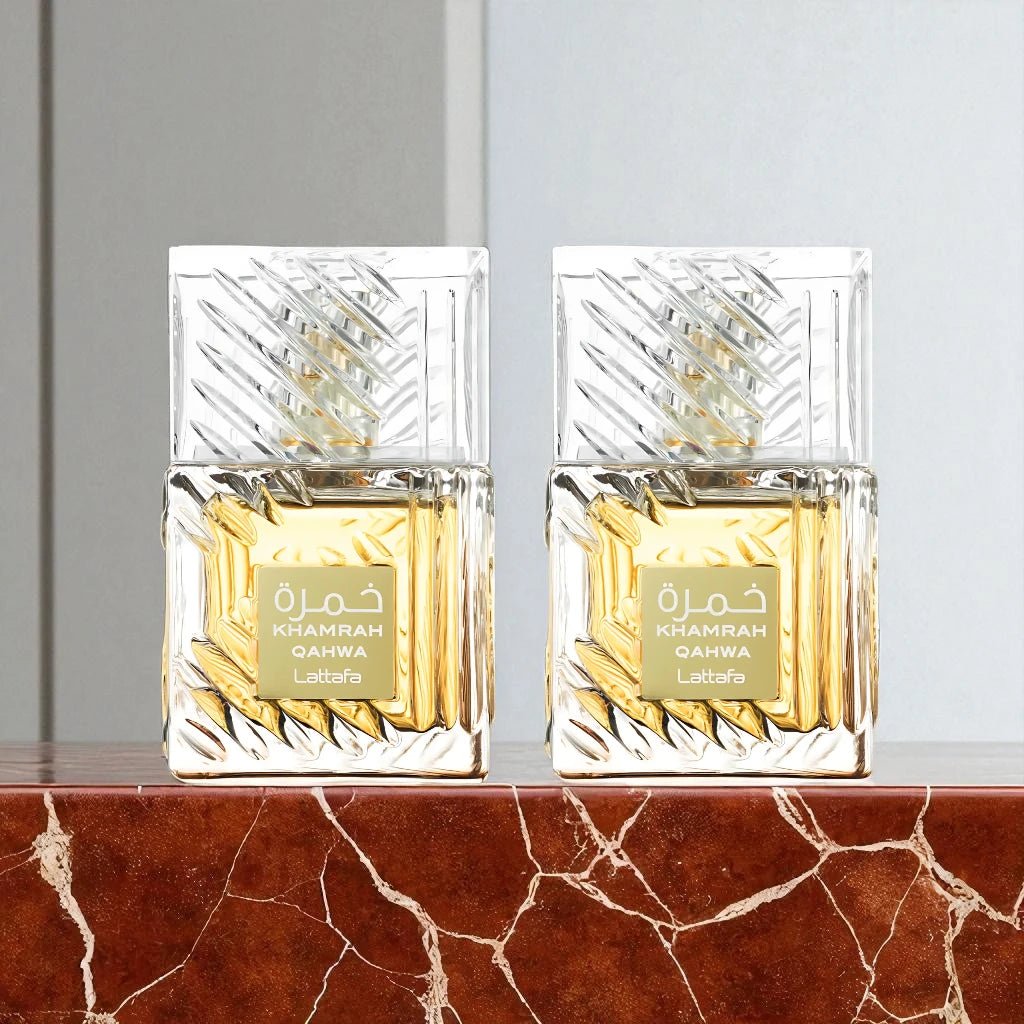 Lattafa Perfumes Khamrah Qahwa 3.4oz 100ml & Khamrah Qahwa 3.4oz 100ml